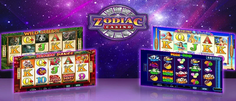 Zodiac Casino interface